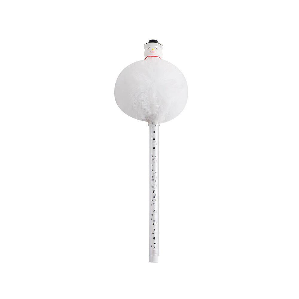 Wholesale Christmas Series Plush Ballpoint Pen